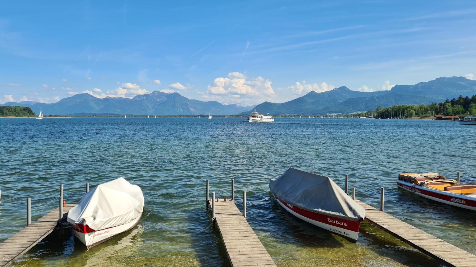 Sieben Zimmer Am See Prien am Chiemsee Esterno foto